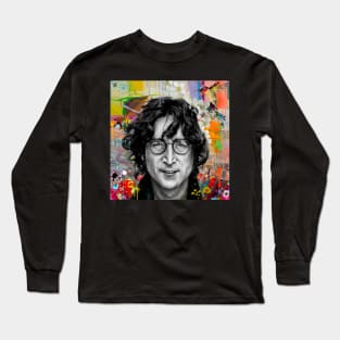 John Lennon pop art Long Sleeve T-Shirt